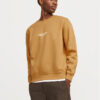 Jack&Jones Суитшърт Vesterbro 12241694 Бежов Relaxed Fit за Мъже цена