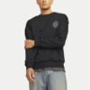 Jack&Jones Суитшърт Mystic 12257735 Черен Relaxed Fit за Мъже цена