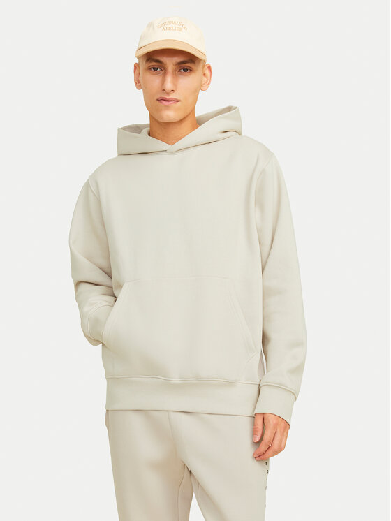 Jack&Jones Суитшърт Urban Edge 12259944 Бежов Loose Fit за Мъже цена