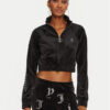Juicy Couture Суитшърт Tasha JCWCT24305 Черен Slim Fit за Жени цена
