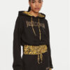 Just Cavalli Суитшърт 77PAIE21 Черен Regular Fit за Жени цена