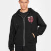 Just Cavalli Суитшърт 75OAIG02 Черен Relaxed Fit за Мъже цена
