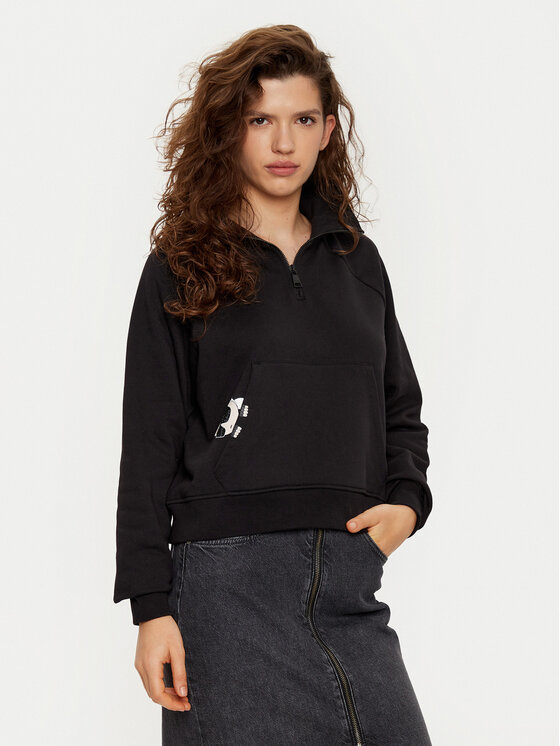 KARL LAGERFELD Суитшърт A1W20058 Черен Regular Fit за Жени цена