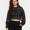 Karl Lagerfeld Jeans Суитшърт A1W20067 Черен Cropped Fit за Жени цена