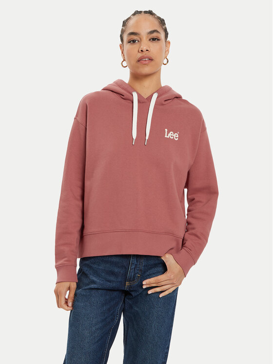 Lee Суитшърт Essential 112355152 Розов Relaxed Fit за Жени цена