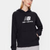 New Balance Суитшърт WT31533 Черен Relaxed Fit за Жени цена