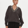 PINKO Суитшърт Raboni 104458 A297 Сив Regular Fit за Жени цена