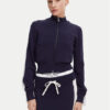 PINKO Суитшърт Wellington Maglia 104738 A2FQ Тъмносин Regular Fit за Жени цена