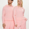 Pangaia Суитшърт Merino Розов Regular Fit за Унисекс цена