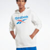 Reebok Суитшърт Identity Stacked Logo H54805 Бял Regular Fit за Мъже цена