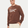 Reebok Суитшърт Vector Logo 100202412 Кафяв Regular Fit за Мъже цена