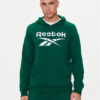 Reebok Суитшърт Identhlty Big Logo 100076427 Зелен Regular Fit за Мъже цена