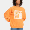 Roxy Суитшърт Take Yourplaceb Otlr ERJFT04745 Оранжев Regular Fit за Жени цена