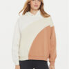 Roxy Суитшърт Waving Heart ERJFT04868 Бежов Relaxed Fit за Жени цена