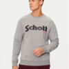 SCHOTT N.Y.C. Суитшърт SWCREW Сив Regular Fit за Мъже цена