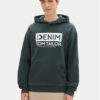 Tom Tailor Denim Суитшърт 1041482 Зелен Regular Fit за Мъже цена
