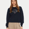 Tommy Hilfiger Суитшърт Modern Script WW0WW43844 Тъмносин Regular Fit за Жени цена