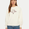 Tommy Hilfiger Суитшърт Modern Script WW0WW43844 Екрю Regular Fit за Жени цена