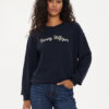 Tommy Hilfiger Суитшърт Modern Script WW0WW42615 Тъмносин Regular Fit за Жени цена