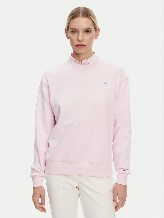 Tommy Hilfiger Суитшърт WW0WW45980 Розов Regular Fit за Жени цена