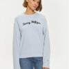 Tommy Hilfiger Суитшърт Modern Script WW0WW42615 Светлосиньо Regular Fit за Жени цена