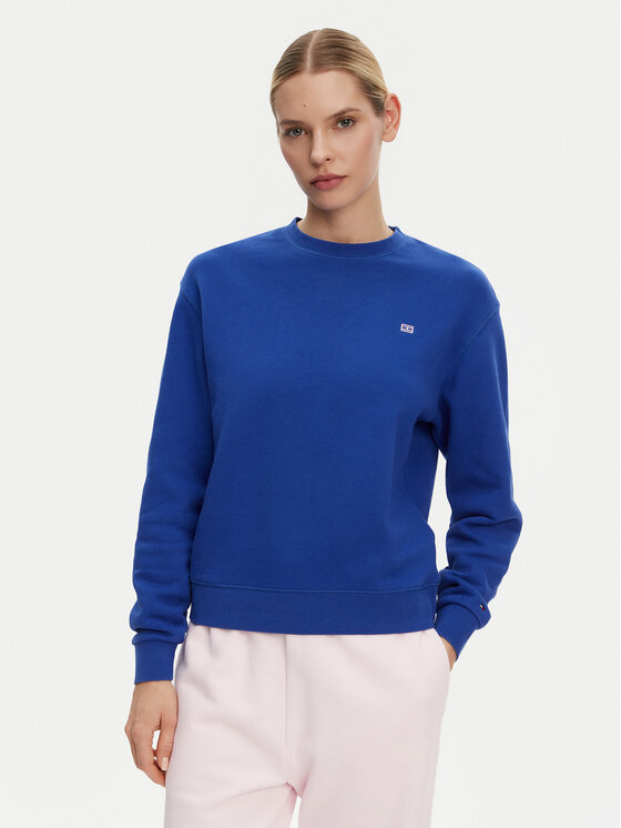 Tommy Hilfiger Суитшърт WW0WW45980 Син Regular Fit за Жени цена