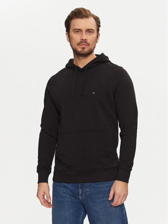 Tommy Hilfiger Суитшърт Essential MW0MW37235 Черен Regular Fit за Мъже цена