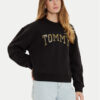 Tommy Jeans Суитшърт Varsity DW0DW19845 Черен Boxy Fit за Жени цена