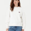 Tommy Jeans Суитшърт DW0DW19408 Екрю Boxy Fit за Жени цена