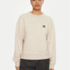 Tommy Jeans Суитшърт DW0DW19408 Бежов Boxy Fit за Жени цена