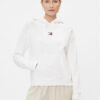 Tommy Jeans Суитшърт Badge DW0DW17326 Бял Boxy Fit за Жени цена