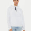 Tommy Jeans Суитшърт Logo Drawcord DW0DW17794 Бял Boxy Fit за Жени цена