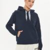 Tommy Jeans Суитшърт Logo Drawcord DW0DW17794 Тъмносин Boxy Fit за Жени цена