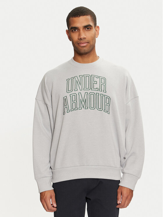 Under Armour Суитшърт UA Icon 1386548 Сив Loose Fit за Мъже цена