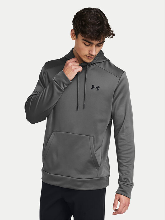 Under Armour Суитшърт UA Armour Fleece 1373353 Сив Regular Fit за Мъже цена