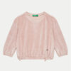 United Colors Of Benetton Суитшърт 37JBG10GC Розов Relaxed Fit за Момичета цена