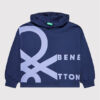 United Colors Of Benetton Суитшърт 3J68C200U Тъмносин Boxy Fit за Момичета цена