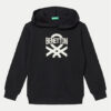 United Colors Of Benetton Суитшърт 3J68C203N Черен Regular Fit за Момчета цена