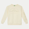 United Colors Of Benetton Суитшърт 3J73C10L7 Бежов Regular Fit цвят на ниска цена