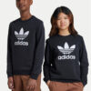 adidas Суитшърт Trefoil IY7435 Черен Regular Fit за Бебета цена