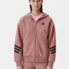 adidas Суитшърт Future Icons 3-Stripes JE0177 Розов Regular Fit за Жени цена