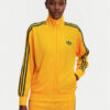 adidas Суитшърт adicolor Classic Firebird JP2300 Жълт Loose Fit за Жени цена
