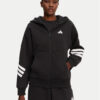 adidas Суитшърт Future Icons 3-Stripes JE0171 Черен Regular Fit за Жени цена