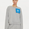 adidas Суитшърт Ksenia IW5666 Сив Loose Fit за Жени цена