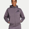 adidas Суитшърт Z.N.E. JD5985 Сив Loose Fit за Жени цена