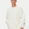 adidas Суитшърт Elevated ALL SZN Terry Loop IV5211 Бял Loose Fit за Мъже цена