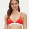 Calvin Klein Underwear Сутиен бралет Lightly Lined Triangle 000QF5650E Червен за Жени цена