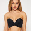 Wonderbra Сутиен тип Бардо WB00032D Черен за Жени цена