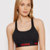 Hugo Сутиен-топ Sporty Logo 50469628 Черен за Жени цена