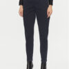 BOSS Текстилни панталони C_Tachini2-D 50508675 Тъмносин Regular Fit за Жени цена